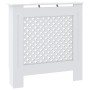 White MDF radiator cover 78 cm by vidaXL, Accessories for heating radiators - Ref: Foro24-325567, Price: 91,85 €, Discount: %