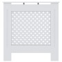 Weiße MDF-Heizkörperabdeckung 78 cm von vidaXL, Zubehör für Heizkörper - Ref: Foro24-325567, Preis: 91,17 €, Rabatt: %