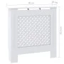 Weiße MDF-Heizkörperabdeckung 78 cm von vidaXL, Zubehör für Heizkörper - Ref: Foro24-325567, Preis: 95,89 €, Rabatt: %