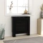 MDF Kühlerabdeckung schwarz 78 cm von vidaXL, Zubehör für Heizkörper - Ref: Foro24-325568, Preis: 69,77 €, Rabatt: %