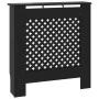 MDF Kühlerabdeckung schwarz 78 cm von vidaXL, Zubehör für Heizkörper - Ref: Foro24-325568, Preis: 69,77 €, Rabatt: %