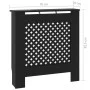 MDF Kühlerabdeckung schwarz 78 cm von vidaXL, Zubehör für Heizkörper - Ref: Foro24-325568, Preis: 69,77 €, Rabatt: %