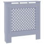 Gray MDF radiator cover 78 cm by vidaXL, Accessories for heating radiators - Ref: Foro24-325569, Price: 68,79 €, Discount: %