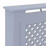 Graue MDF-Heizkörperabdeckung 78 cm von vidaXL, Zubehör für Heizkörper - Ref: Foro24-325569, Preis: 67,75 €, Rabatt: %