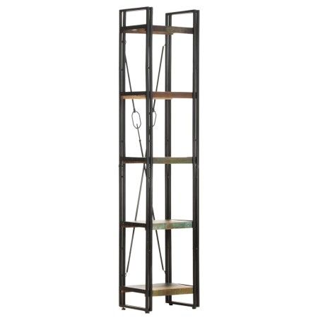 5-stufiges Regal aus massivem Recyclingholz 40x30x180 cm von vidaXL, Bücherregale und Regale - Ref: Foro24-320629, Preis: 210...