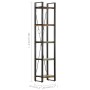 5-stufiges Regal aus massivem Recyclingholz 40x30x180 cm von vidaXL, Bücherregale und Regale - Ref: Foro24-320629, Preis: 210...