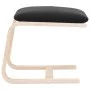 Black fabric footrest 51x41x40 cm by vidaXL, Ottomans - Ref: Foro24-351066, Price: 67,99 €, Discount: %