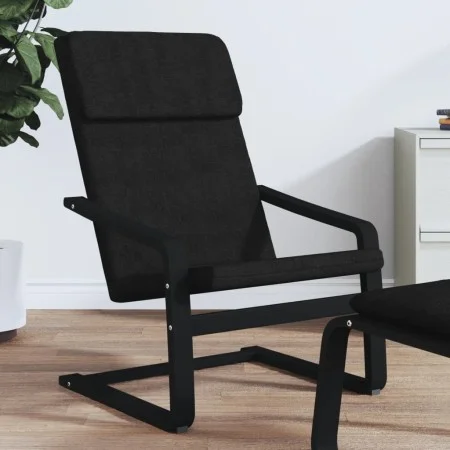 Black fabric relaxation armchair by vidaXL, Armchairs - Ref: Foro24-351058, Price: 97,36 €, Discount: %