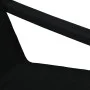 Sillón de relax de tela negro de vidaXL, Sillones - Ref: Foro24-351058, Precio: 97,36 €, Descuento: %