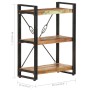 3-stufiges Regal aus recyceltem Massivholz 60x30x80 cm von vidaXL, Bücherregale und Regale - Ref: Foro24-320631, Preis: 115,9...