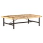 Mesa de centro de madera maciza de mango 142x90x42 cm de vidaXL, Mesas de centro - Ref: Foro24-320653, Precio: 174,07 €, Desc...