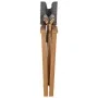 Regiestuhl aus massivem grauem Teakholz von vidaXL, Gartenstühle - Ref: Foro24-47411, Preis: 141,70 €, Rabatt: %