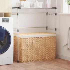 Dirty clothes basket with 3 sections water hyacinth 75x42.5x52 cm by vidaXL, Laundry baskets - Ref: Foro24-355184, Price: 103...