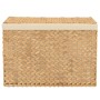 Dirty clothes basket with 3 sections water hyacinth 75x42.5x52 cm by vidaXL, Laundry baskets - Ref: Foro24-355184, Price: 105...