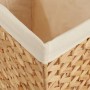 Dirty clothes basket with 3 sections water hyacinth 75x42.5x52 cm by vidaXL, Laundry baskets - Ref: Foro24-355184, Price: 105...