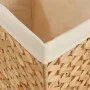 Dirty clothes basket with 3 sections water hyacinth 75x42.5x52 cm by vidaXL, Laundry baskets - Ref: Foro24-355184, Price: 103...