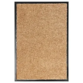 Cremefarbene waschbare Fußmatte 40x60 cm von vidaXL, Fußmatten - Ref: Foro24-323463, Preis: 22,72 €, Rabatt: %