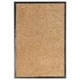 Cremefarbene waschbare Fußmatte 40x60 cm von vidaXL, Fußmatten - Ref: Foro24-323463, Preis: 22,72 €, Rabatt: %