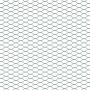 Cerca Hexagonal Verde 1 x 100 m Acero