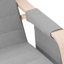 Hellgrauer Schaukelstuhl aus Stoff von vidaXL, Schaukelstühle - Ref: Foro24-351074, Preis: 137,87 €, Rabatt: %