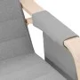 Silla mecedora de tela gris claro de vidaXL, Mecedoras - Ref: Foro24-351074, Precio: 134,38 €, Descuento: %