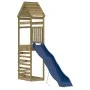 Outdoor playground made of impregnated pine wood by vidaXL, Swings and play structures - Ref: Foro24-3156918, Price: 281,78 €...