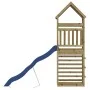 Outdoor playground made of impregnated pine wood by vidaXL, Swings and play structures - Ref: Foro24-3156918, Price: 281,78 €...