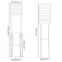 Parque infantil de exterior madera de pino impregnada de vidaXL, Columpios y estructuras de juegos - Ref: Foro24-3156918, Pre...