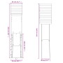 Spielplatz im Freien imprägniertes Kiefernholz von vidaXL, Schaukeln und Spielgeräte - Ref: Foro24-3156918, Preis: 297,32 €, ...