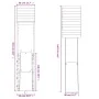 Spielplatz im Freien aus massivem Kiefernholz von vidaXL, Schaukeln und Spielgeräte - Ref: Foro24-3156916, Preis: 196,69 €, R...