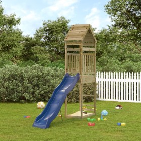 Spielplatz im Freien aus imprägniertem Kiefernholz von vidaXL, Schaukeln und Spielgeräte - Ref: Foro24-3156897, Preis: 267,89...
