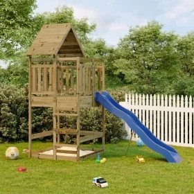 Impregnated pine wood outdoor playground by vidaXL, Swings and play structures - Ref: Foro24-3157014, Price: 423,12 €, Discou...