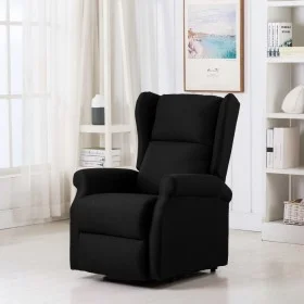 Sillón elevable tela negro de vidaXL, Sillones - Ref: Foro24-289732, Precio: 329,91 €, Descuento: %