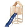 Spielplatz im Freien aus massivem Zirbenholz von vidaXL, Schaukeln und Spielgeräte - Ref: Foro24-3157012, Preis: 294,49 €, Ra...