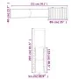Douglas-Massivholz-Außenspielplatz von vidaXL, Schaukeln und Spielgeräte - Ref: Foro24-3156992, Preis: 246,80 €, Rabatt: %