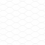 Cerca Hexagonal Plateado 1.4 x 25 m Acero galvanizado