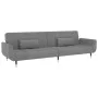 Sofá cama de 2 plazas con dos almohadas terciopelo gris claro by vidaXL, Sofas - Ref: Foro24-337582, Price: 310,23 €, Discoun...