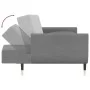 Sofá cama de 2 plazas con dos almohadas terciopelo gris claro by vidaXL, Sofas - Ref: Foro24-337582, Price: 310,23 €, Discoun...