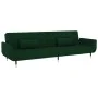 2-seater sofa bed with two dark green velvet cushions by vidaXL, Sofas - Ref: Foro24-337584, Price: 353,74 €, Discount: %