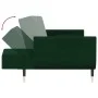 2-seater sofa bed with two dark green velvet cushions by vidaXL, Sofas - Ref: Foro24-337584, Price: 353,74 €, Discount: %