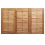 MesaComedorExterior Marrón 200x90x75cm Teak sólido