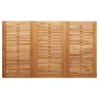 MesaComedorExterior Marrón 200x90x75cm Teak sólido