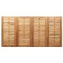 MesaComedorExterior Marrón 200x90x75cm Teak sólido