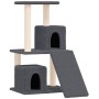 Kratzbaum für Katzen mit dunkelgrauen Sisalpfosten 82 cm von vidaXL, Katzenmöbel - Ref: Foro24-171665, Preis: 43,66 €, Rabatt: %