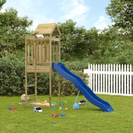 Outdoor playground made of impregnated pine wood by vidaXL, Swings and play structures - Ref: Foro24-3156939, Price: 257,96 €...