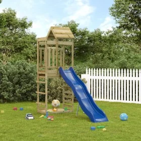 Outdoor playground made of impregnated pine wood by vidaXL, Swings and play structures - Ref: Foro24-3156972, Price: 264,20 €...