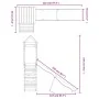 Outdoor playground made of solid pine wood by vidaXL, Swings and play structures - Ref: Foro24-3156970, Price: 250,49 €, Disc...
