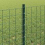 Postes de cerca 5 pcs Verde 60 cm Acero
