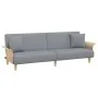 Sofa bed with armrests light gray fabric by vidaXL, Sofas - Ref: Foro24-351843, Price: 288,25 €, Discount: %