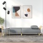 Sofa bed with armrests light gray fabric by vidaXL, Sofas - Ref: Foro24-351843, Price: 293,35 €, Discount: %